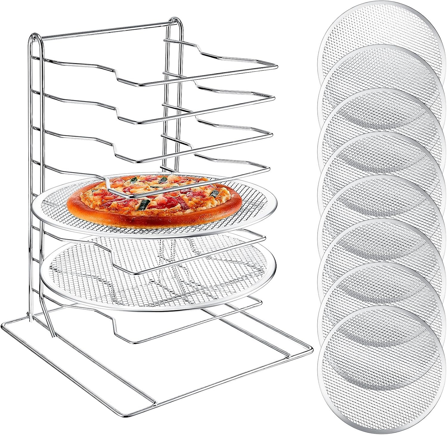 Kitchen Baking Pans - Подставка для пиццы с 8 ярусами