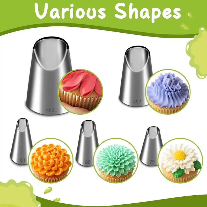 Kitchen Baking Decor - Набор из 5 насадок для кондитерских