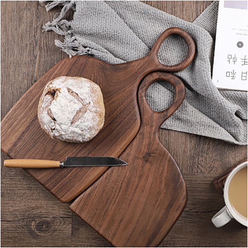 Kitchen Utensils - Твердые разделочные доски из черного ореха,