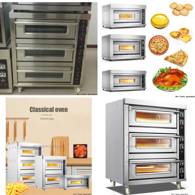 Commercial Kitchen Baking Equipment - Электрическая печь для выпечки хлеба и