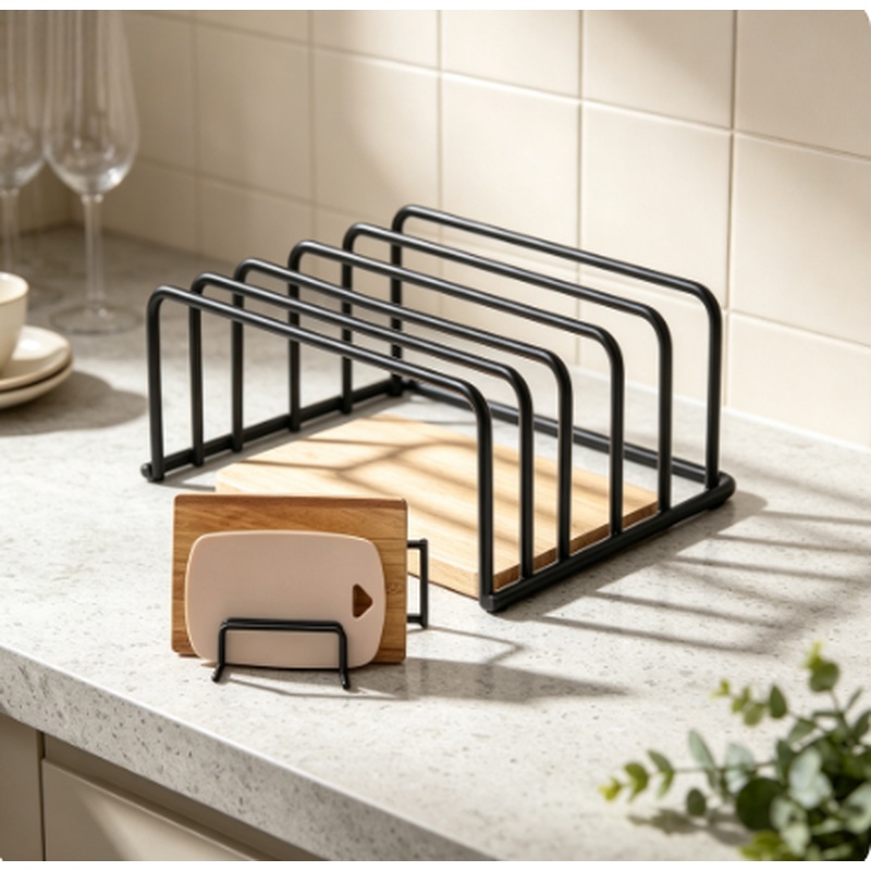 Kitchen Cabinet Baking Organizer - Органайзер для кухонных принадлежностей: подставка для