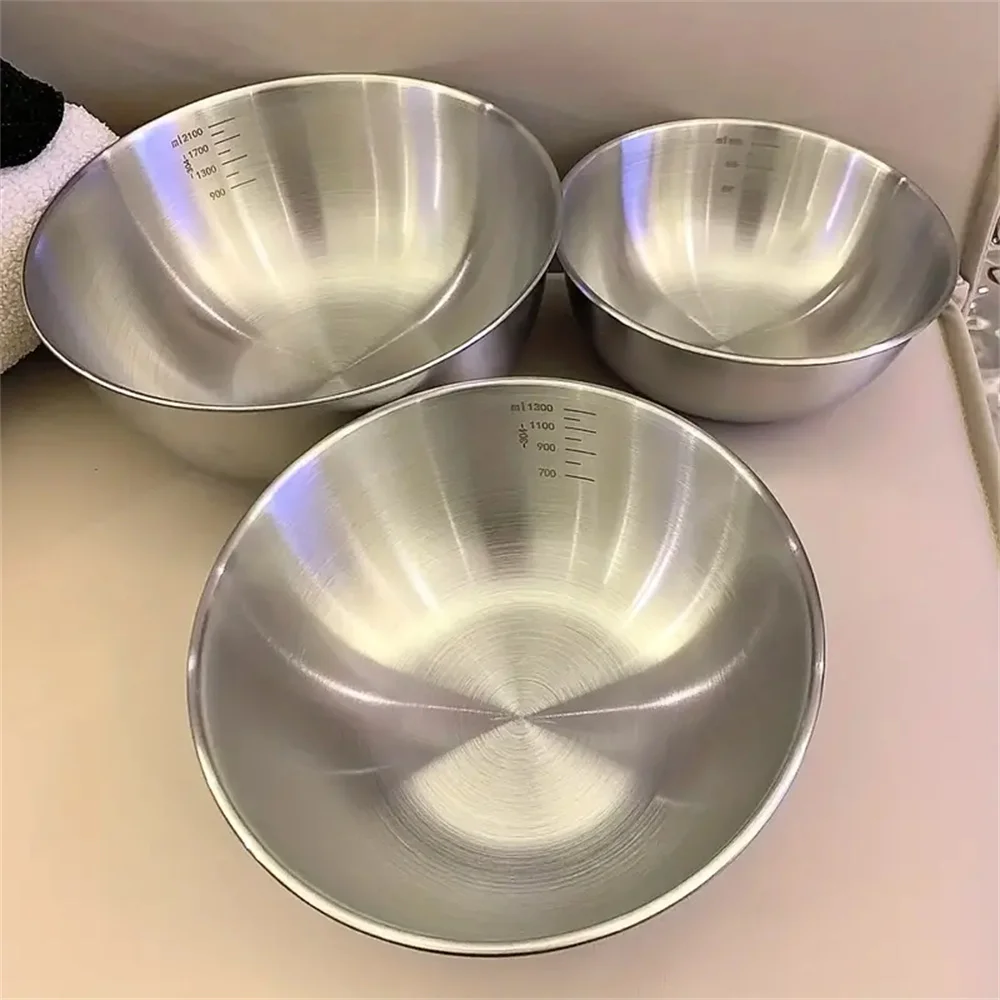 Kitchen Baking Scale - Набор из 3-х мисок из нержавеющей