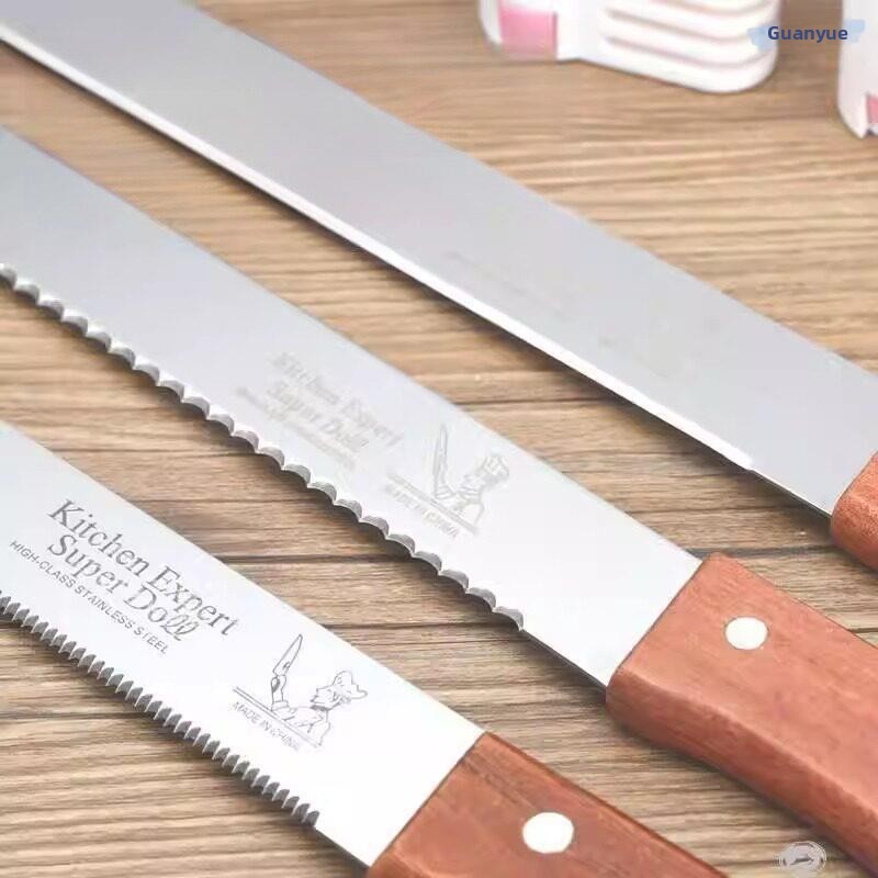 Kitchen And Baking Equipment - Нож для нарезки хлеба из нержавеющей