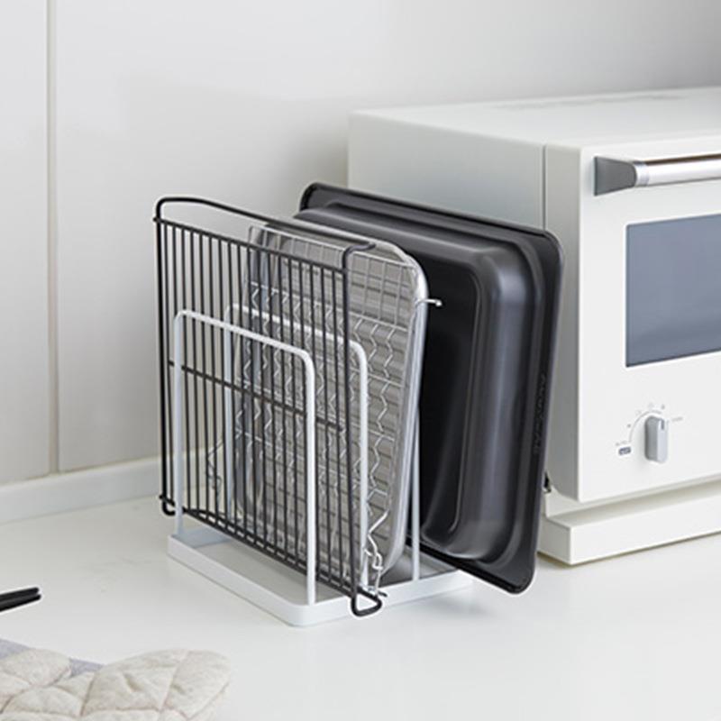 Kitchen Cabinet Baking Organizer - Большая многофункциональная кухонная полка в японском