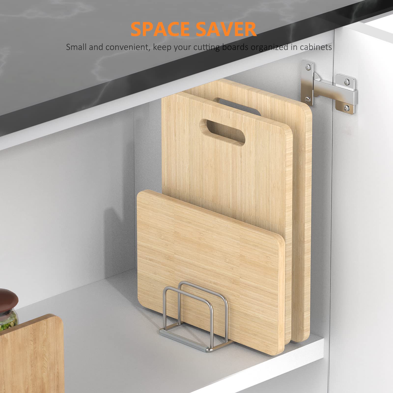 Kitchen Cabinet Baking Organizer - Органайзер для кухонных шкафов, стальной держатель