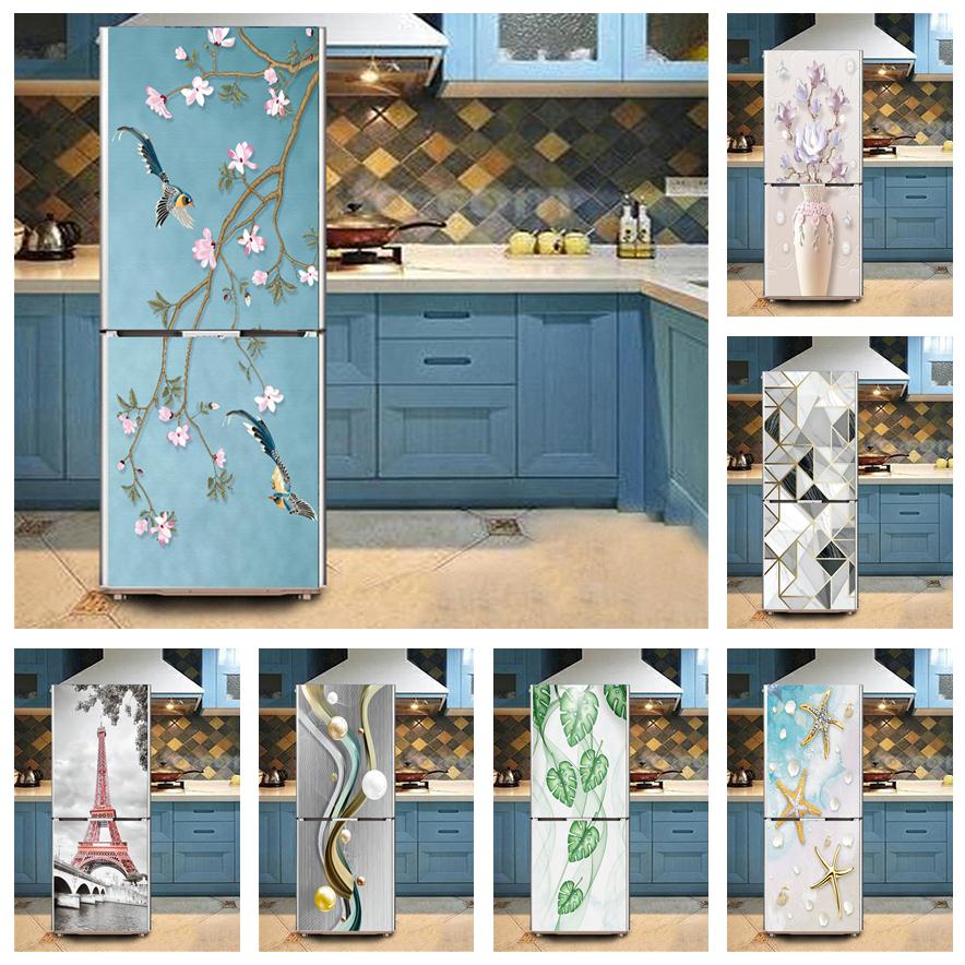 Kitchen Baking Cabinet - 3d наклейка на холодильник, водонепроницаемые кухонные