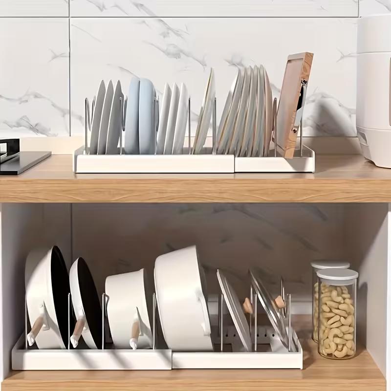 Регулируемый органайзер для ка – обзор и цена Kitchen Cabinet Baking Organizer