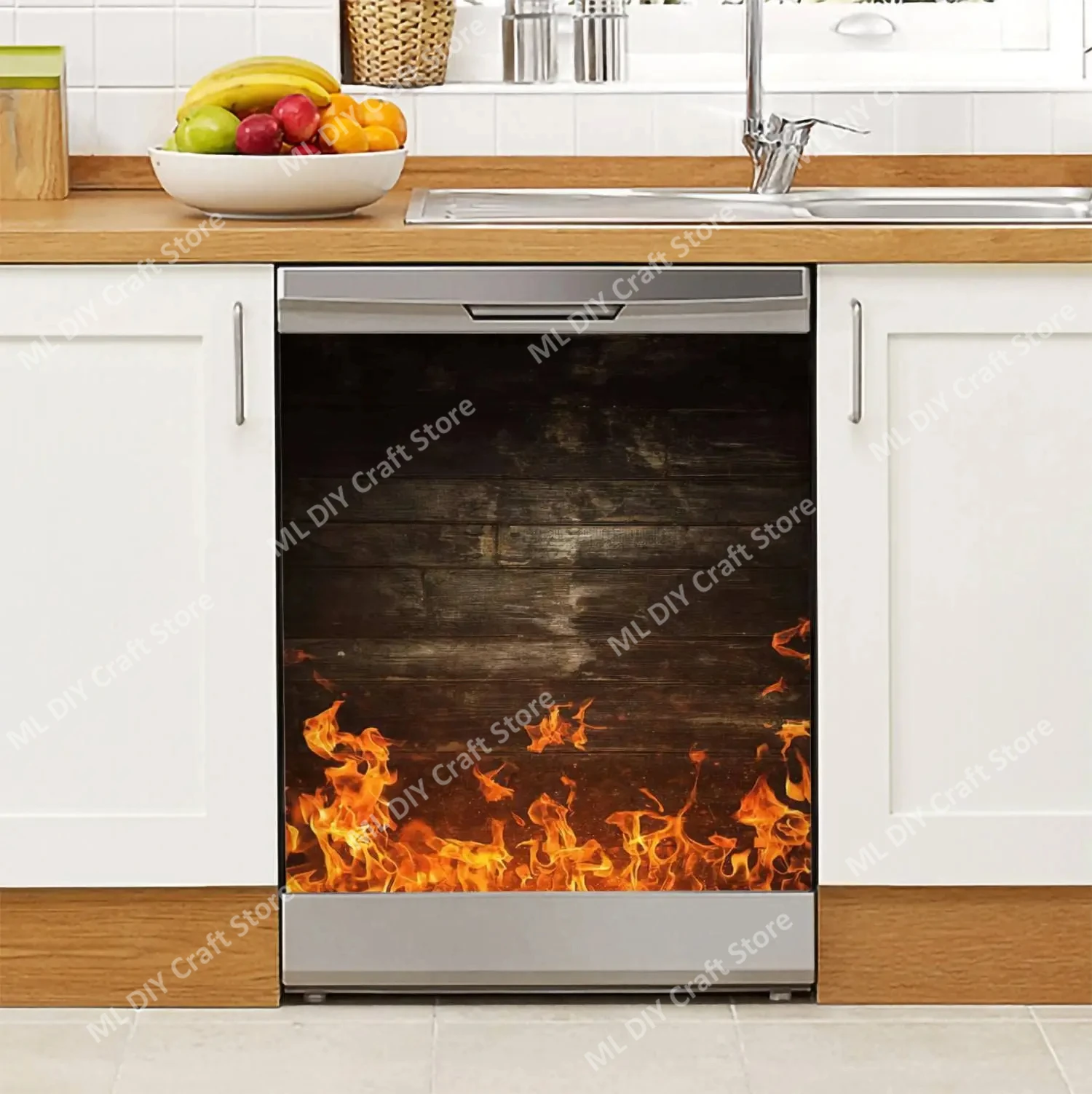 Деревня, креативный камин, пос – обзор и цена Kitchen Baking Cabinet