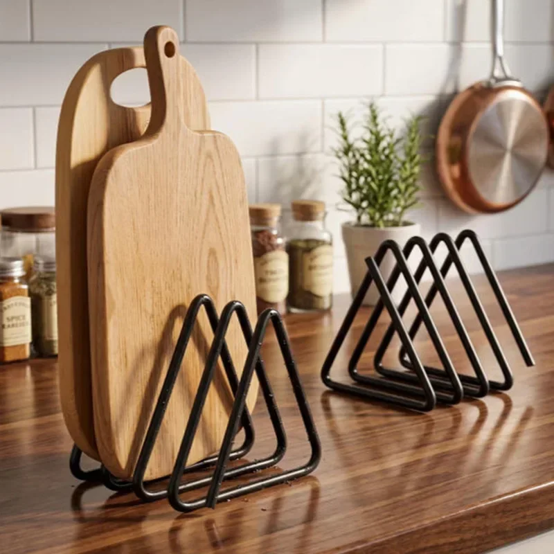 Треугольная подставка для хран – обзор и цена Kitchen Cabinet Baking Organizer