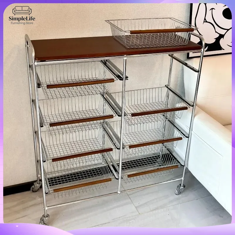 Ретро-тележка для кухни на кол – обзор и цена Kitchen Baking Trolley