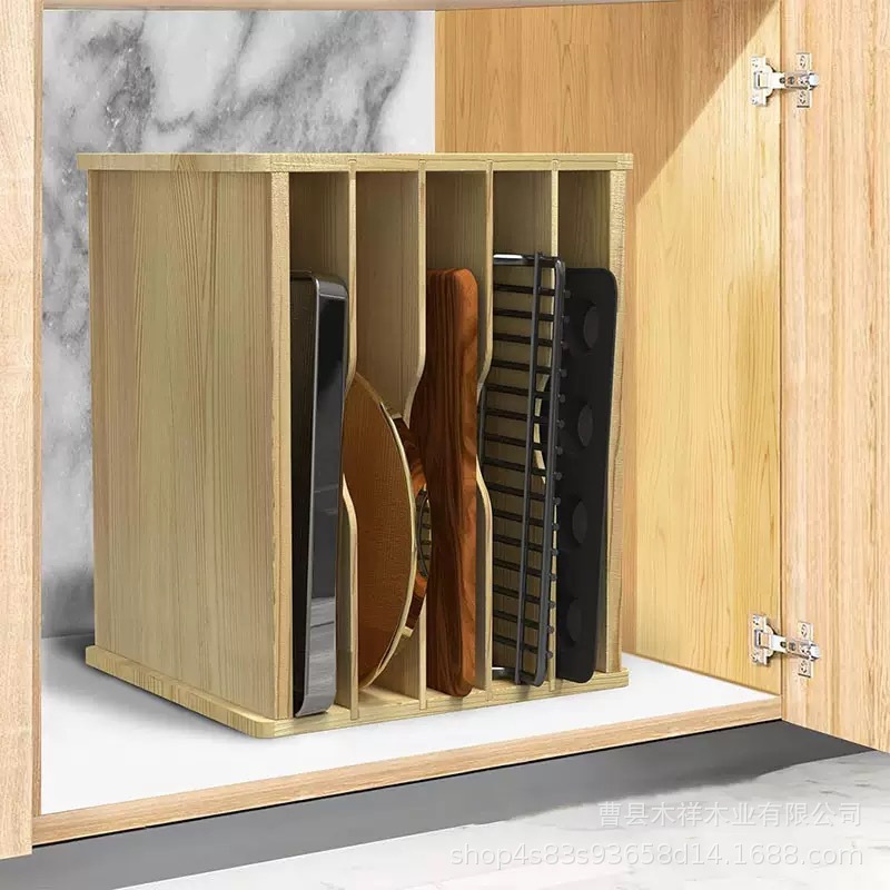 Многоярусная полка-органайзер  – обзор и цена Kitchen Cabinet Baking Organizer