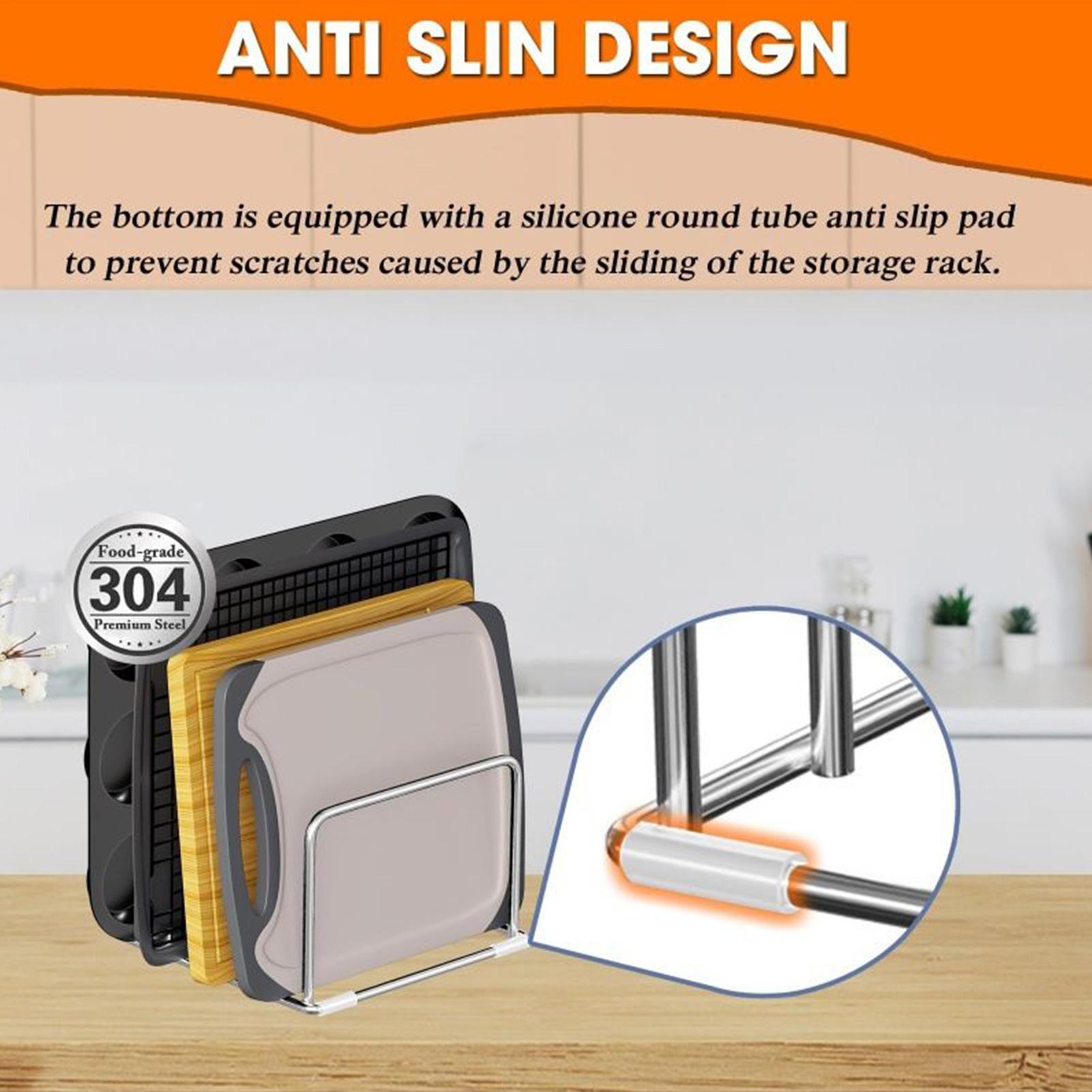 Подставка для разделочных досо – обзор и цена Kitchen Cabinet Baking Organizer