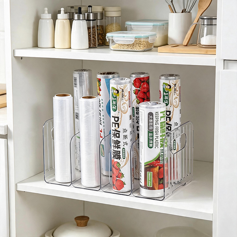Прозрачный многоячейный держат – обзор и цена Kitchen Cabinet Baking Organizer