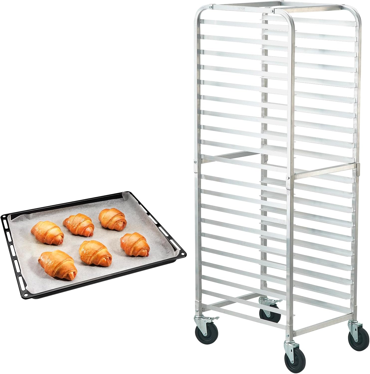 Двухъярусная коммерческая теле – обзор и цена Kitchen Baking Trolley